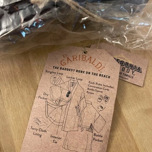 California Cowboy Ws Serena Robe, NWT, Size XS/S - Picture 2 of 11